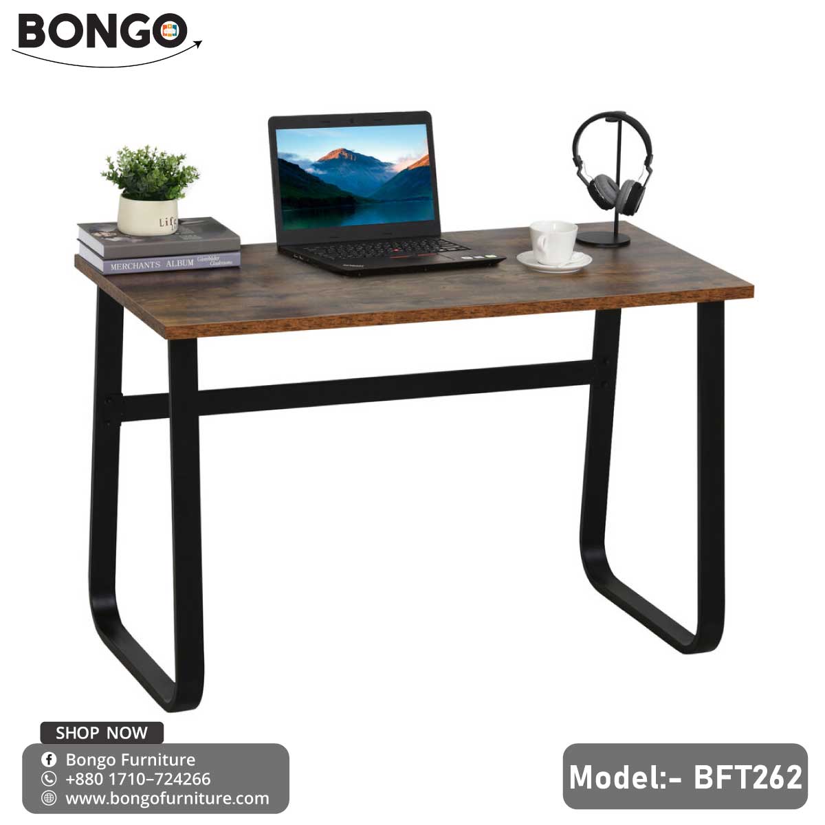 Multi Mania Study & Computer Table - BFT262.