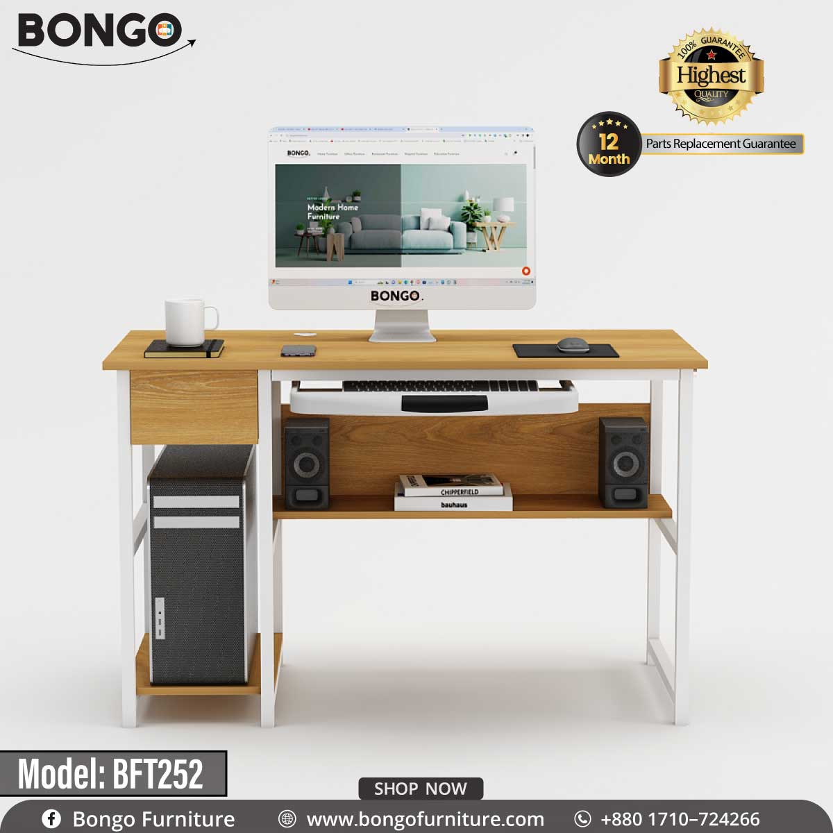 Hub Computer Table - BFT252.