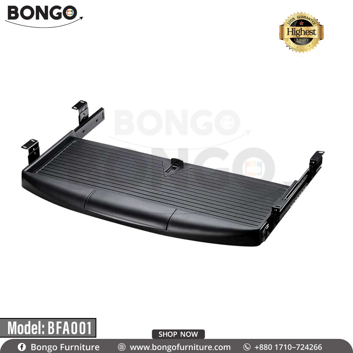 PVC Keyboard Tray - BFA001.