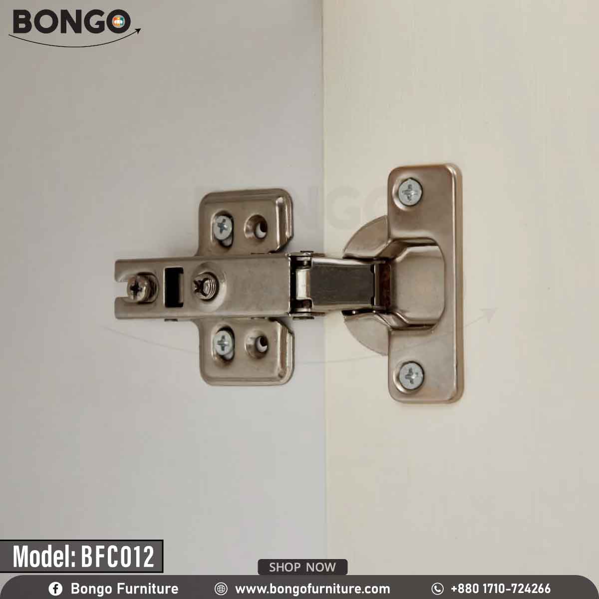 A white Butterfly Cupboard with Water Resistant Strong Laminated Board elements, featuring a closed door and multiple drawers, placed in a room with a potted plant to the side.