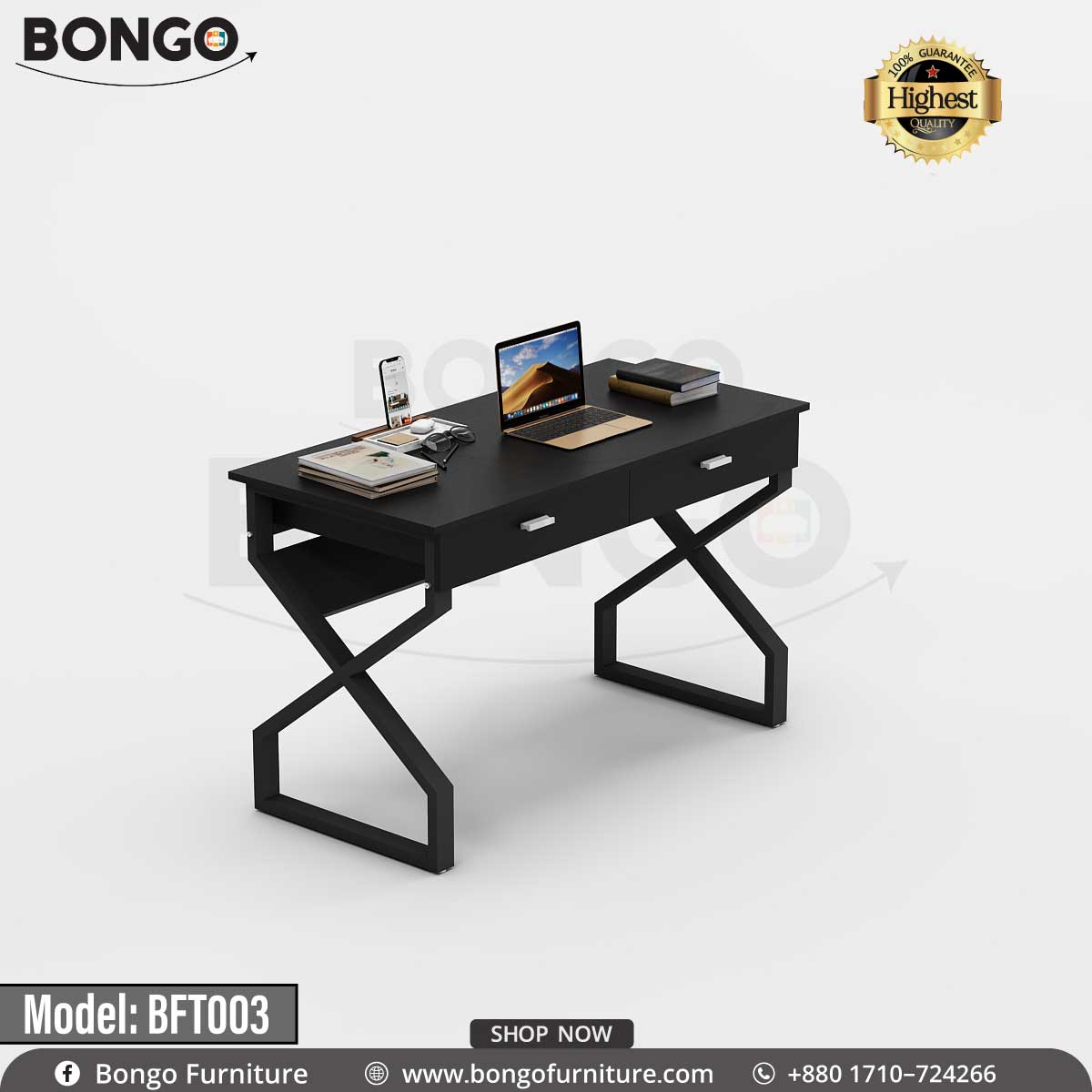 Serenity Study Table - BFT003.