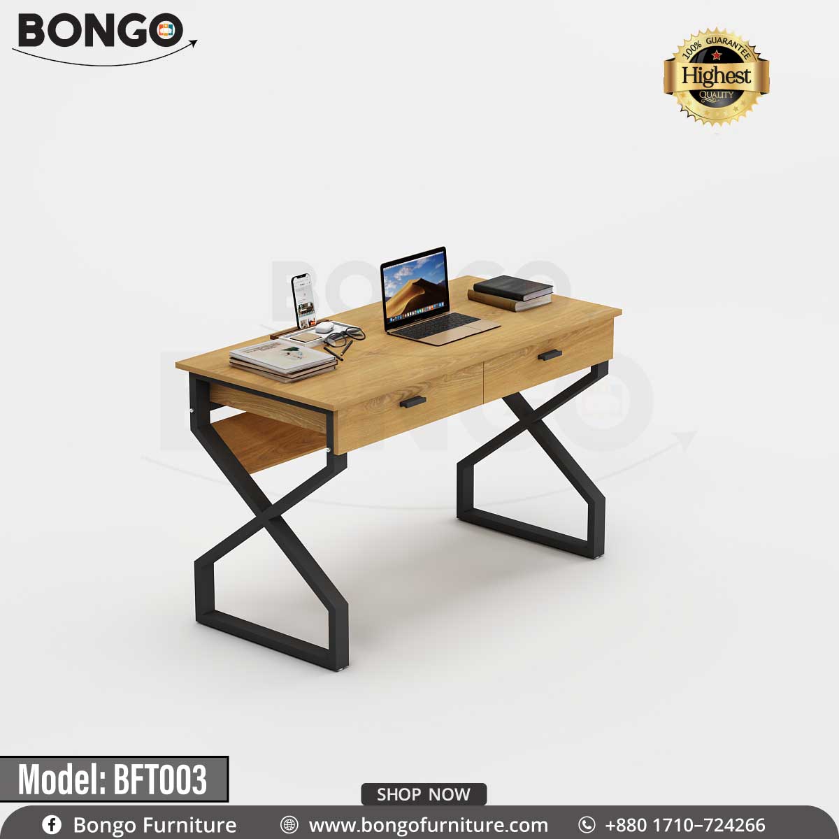 Serenity Study Table - BFT003.