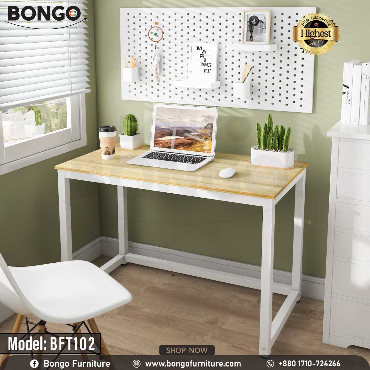Gentle Home Office Desk - BFT102.