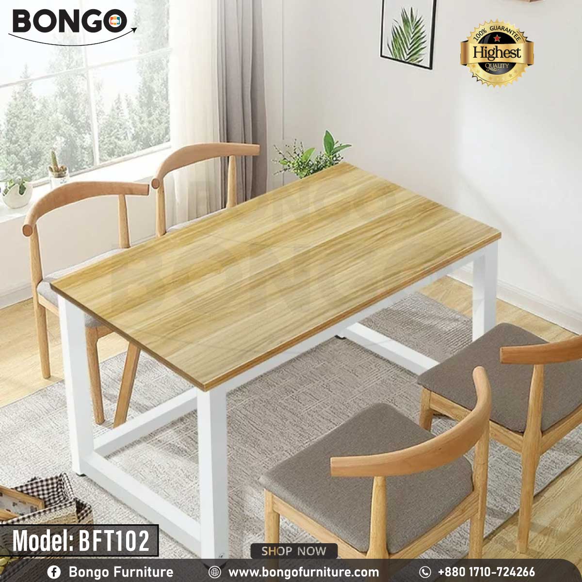 Gentle Home Office Desk - BFT102.