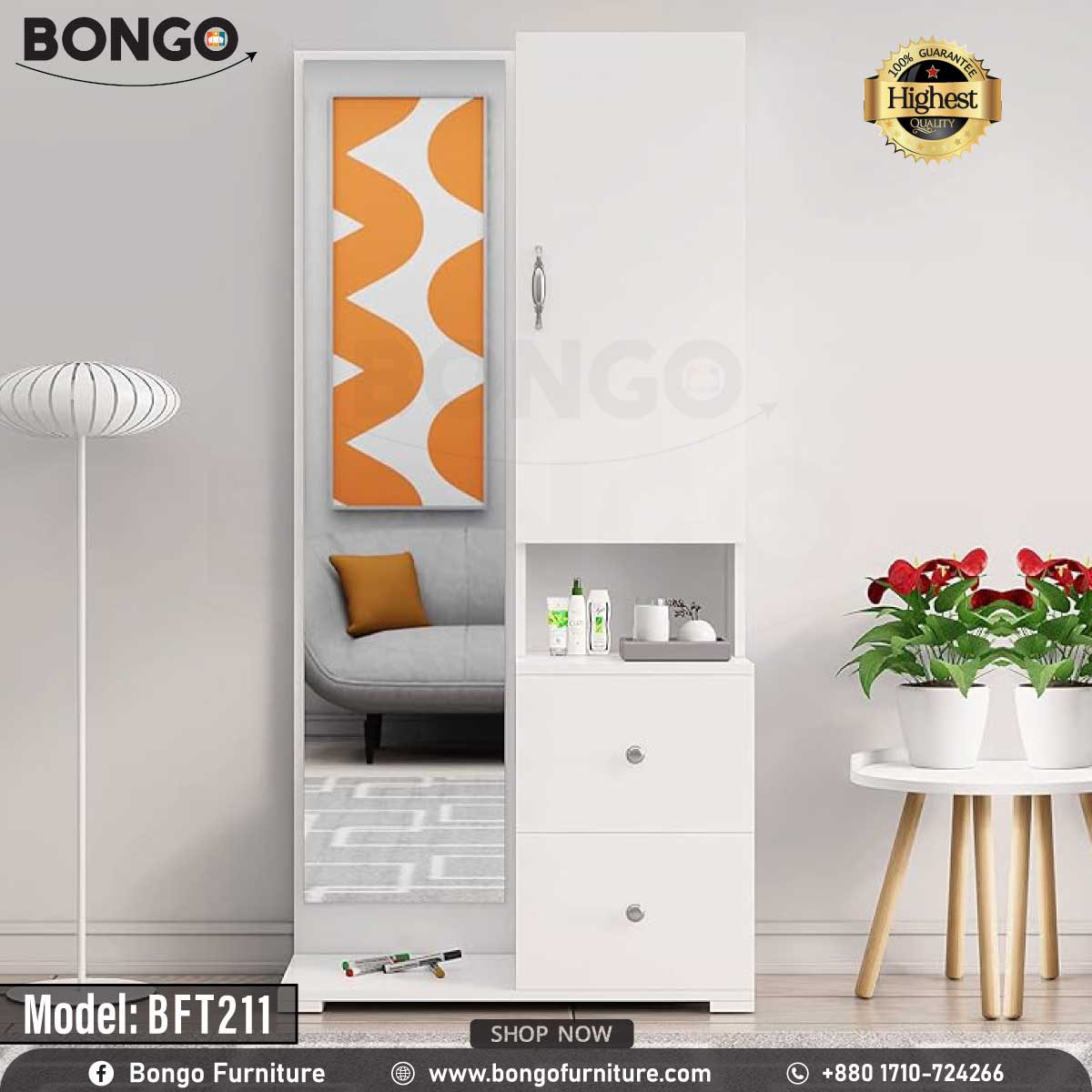 Glow Dressing Table - BFT211.