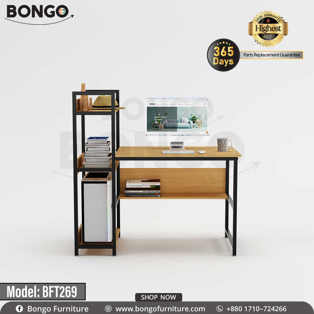 Grove Computer Desk - BFT269.