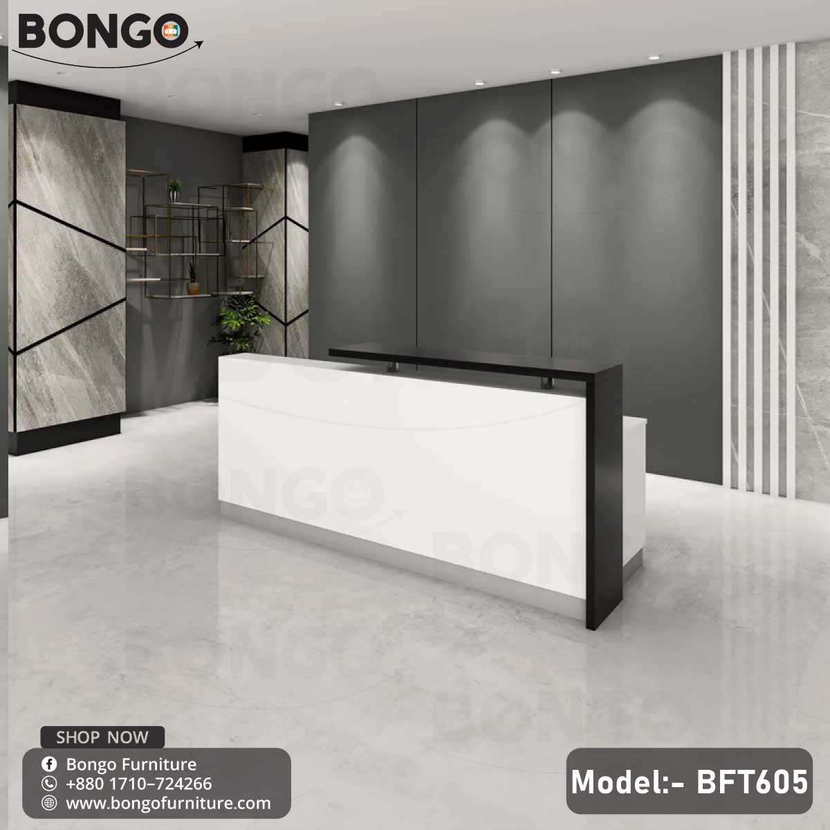 Strive Reception Desk - BFT605.