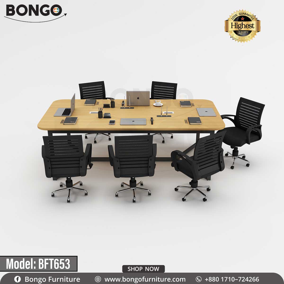 Convo Conference Table - BFT653.