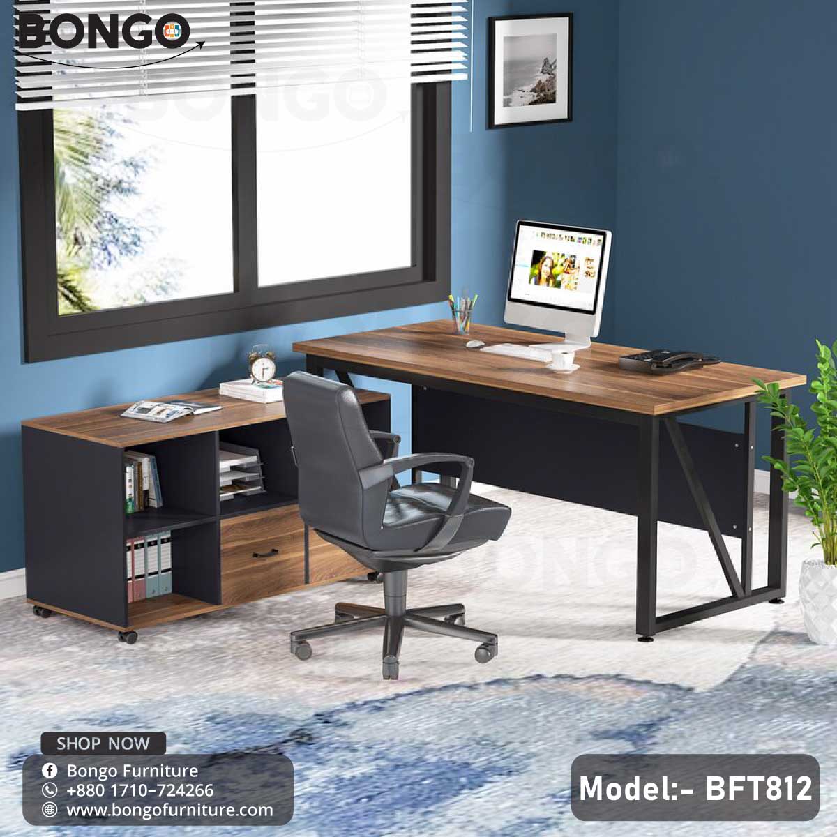 Avant CEO Desk - BFT812.