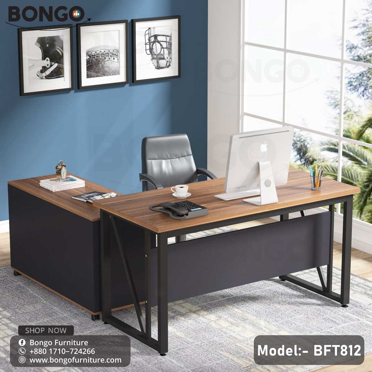 Avant CEO Desk - BFT812.