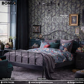 Cloud - Metal Bed | BFB003 (Queen Size Bed)