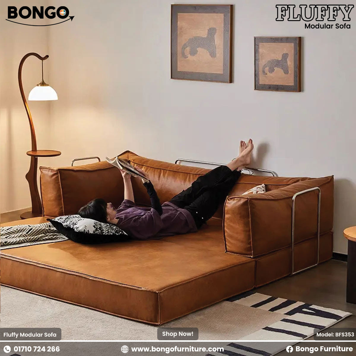Fluffy - Modular Sofa | BFS353.
