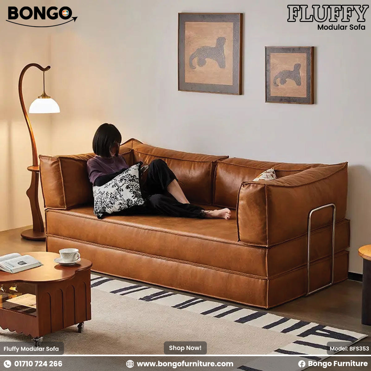 Fluffy - Modular Sofa | BFS353.