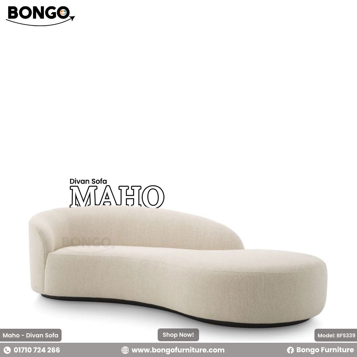 Maho - Divan Sofa | BFS339.