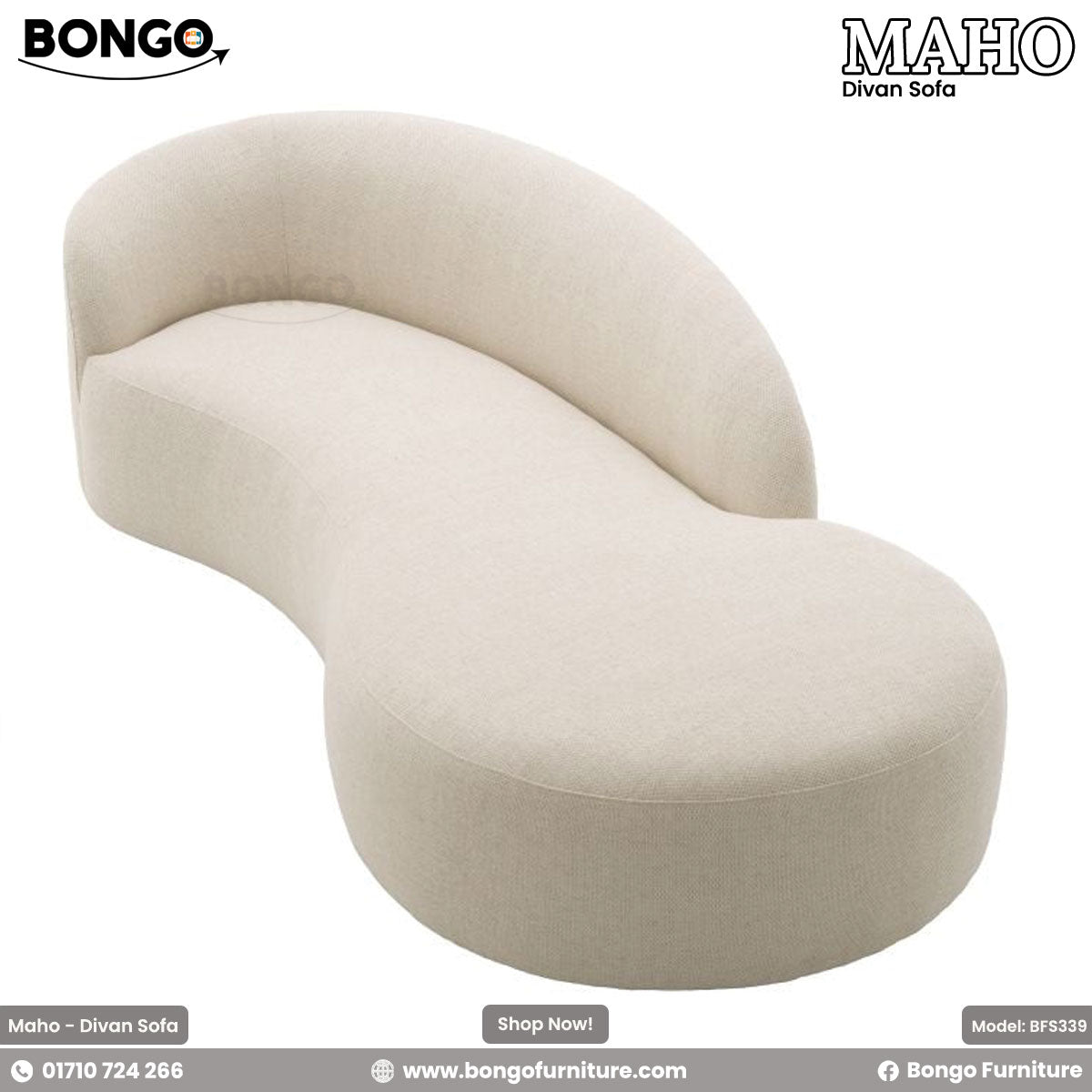 Maho - Divan Sofa | BFS339.