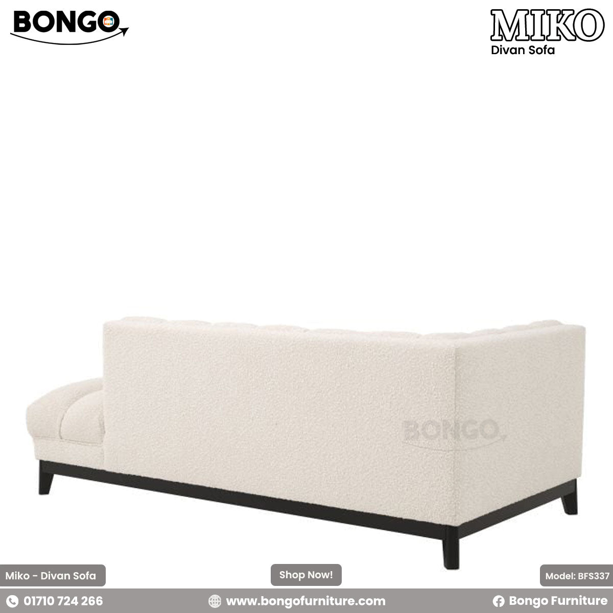 Miko - Divan Sofa | BFS337.