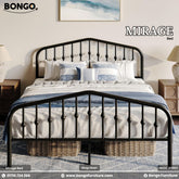 Mirage - Metal Bed | BFB004 (Queen Size Bed)