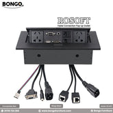 Rosoft - Cable Connection Pop Up Box for Table | BFA401
