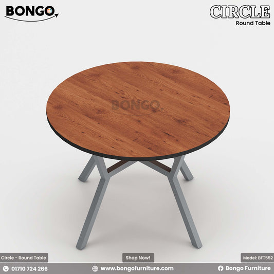 সেরা রাউন্ড টেবিল বাংলাদেশে — আধুনিক ডিজাইন ও সাশ্রয়ী দামে Bongo Furniture-এর কালেকশন