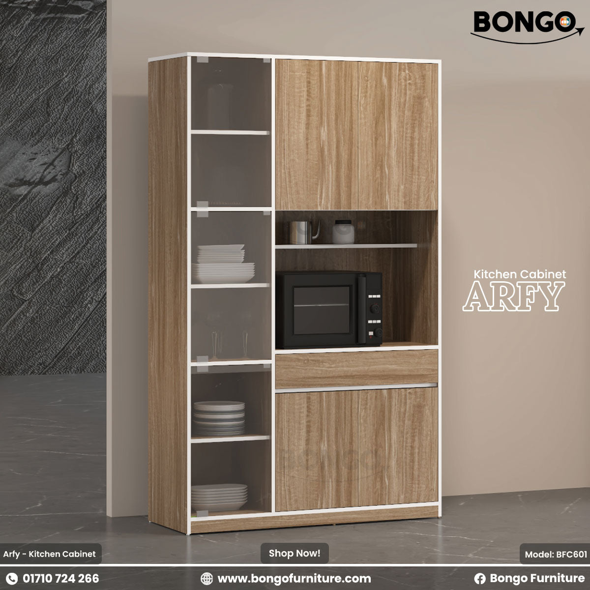 Arfy - Kitchen Cabinet | BFC601