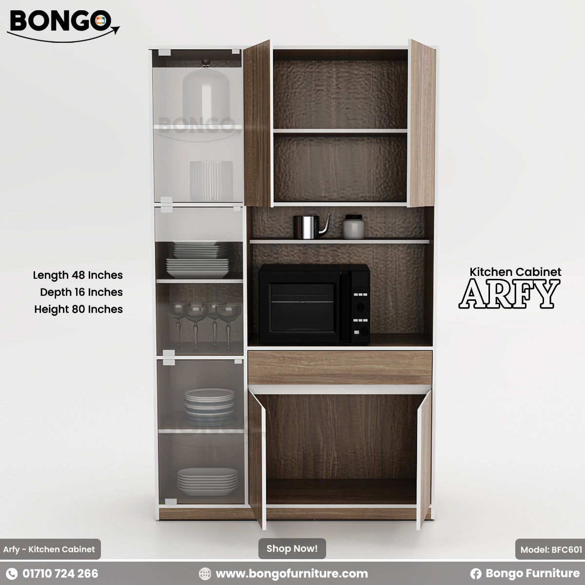 Arfy - Kitchen Cabinet | BFC601