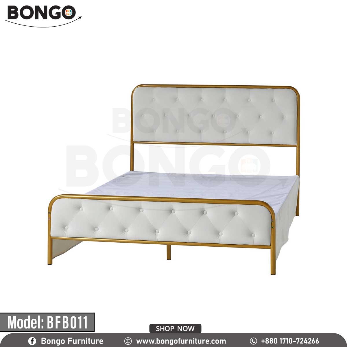 Majesty Queen Size Bed - BFB011