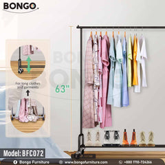 Spacious Cloth Hanger - BFC072