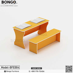 Pre School Bench with Stool - BFE004