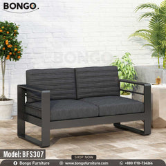 Roey Metallic Sofa - BFS307