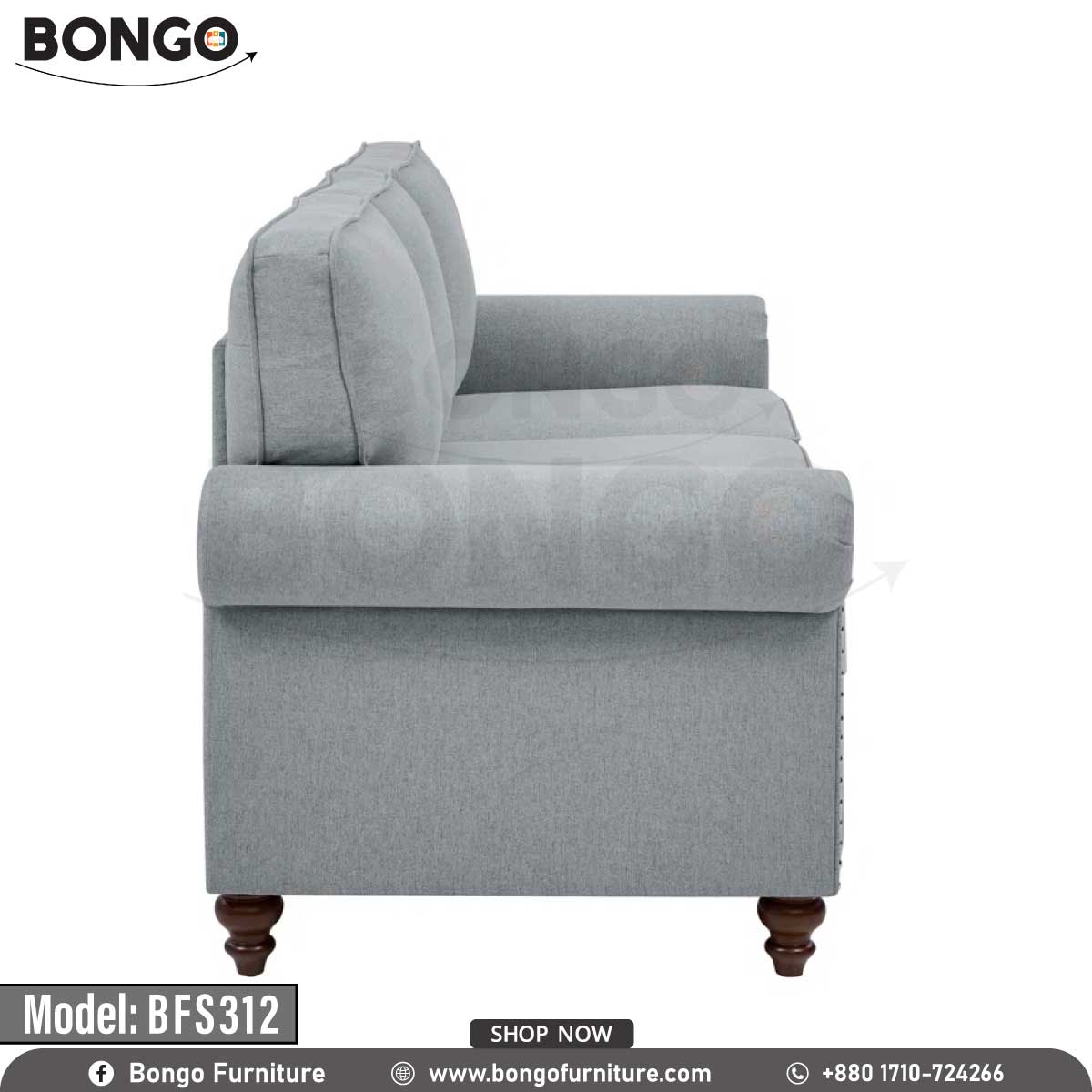 Byron Three Seater Sofa - BFS312