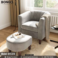 Olivia Sofa with Footstool - BFS319