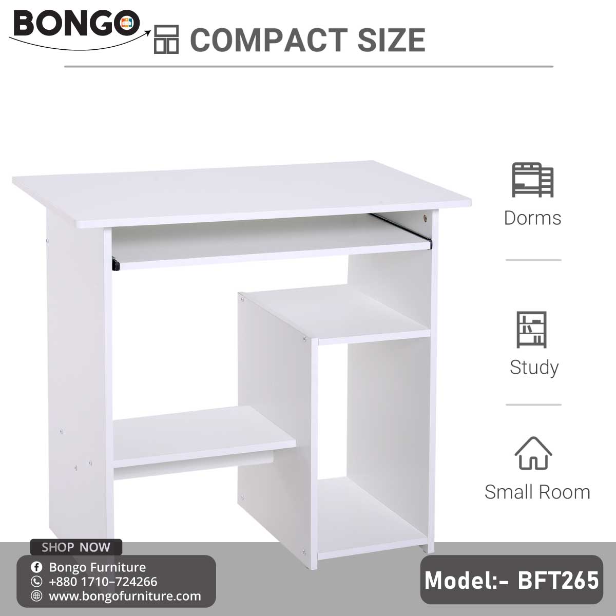 Omini Computer Table - BFT265