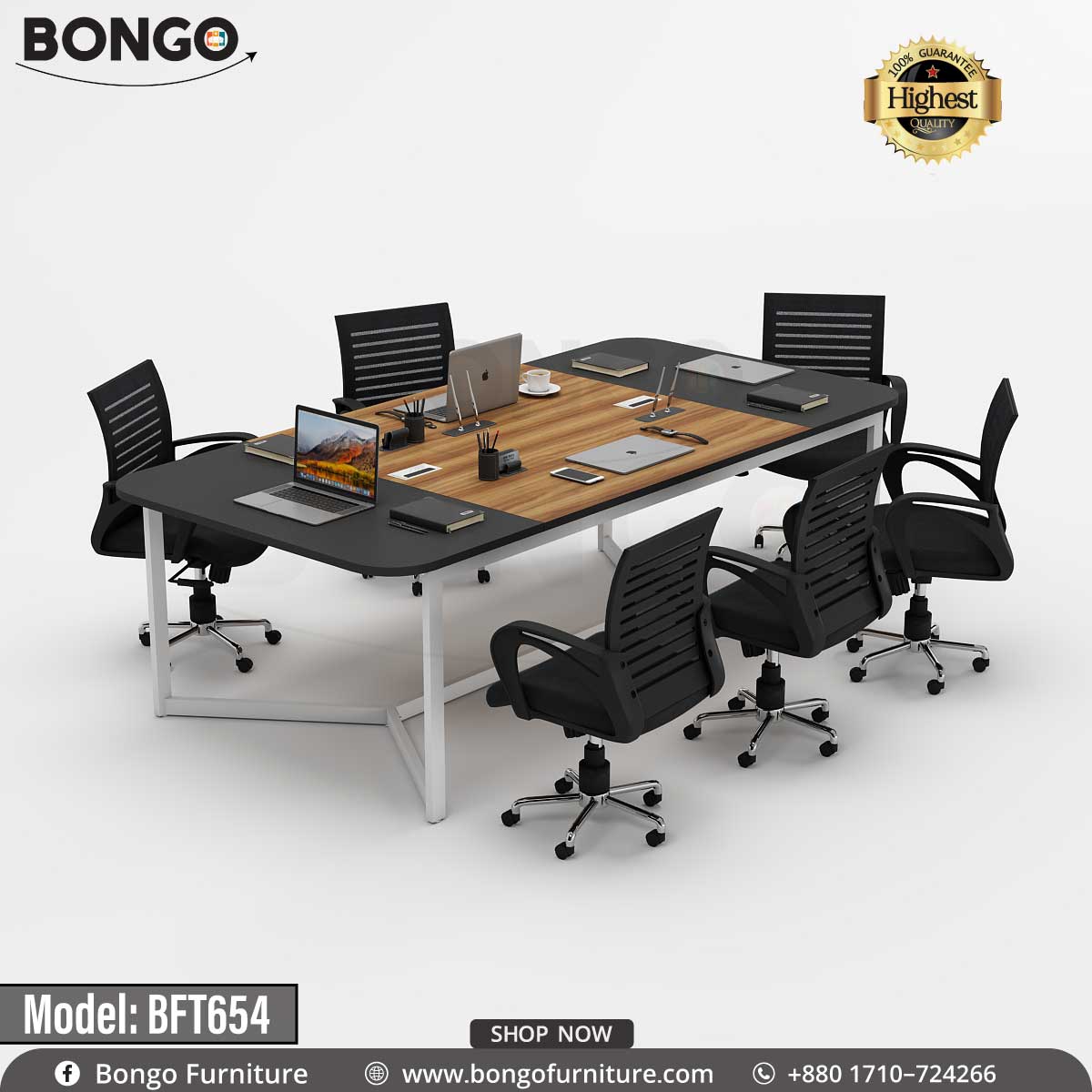 Confluence Meeting Table - BFT654