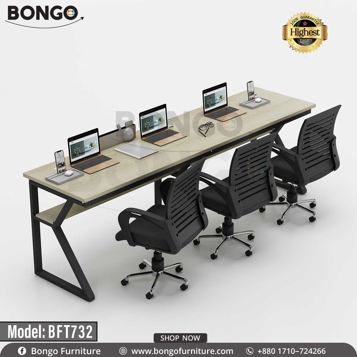 Magnolia Working Table - BFT732