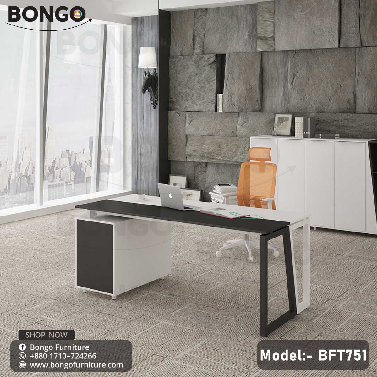 Prestige Executive Desk - BFT751