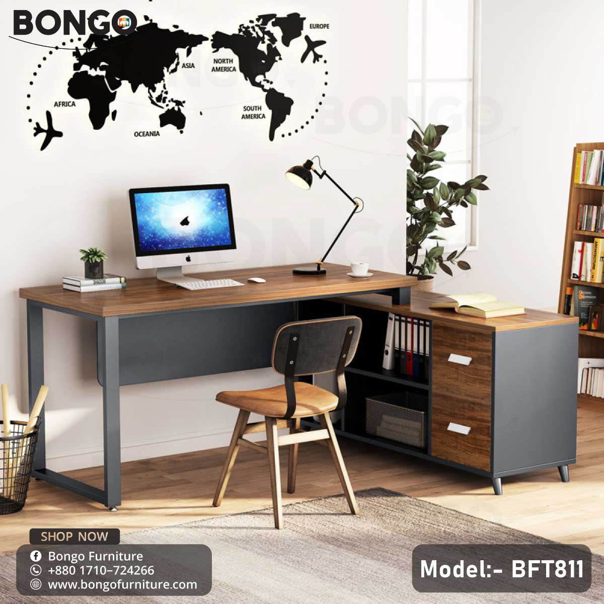 Center Desk - BFT811