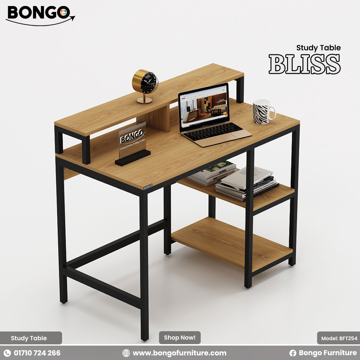 Bliss Computer Table - BFT254