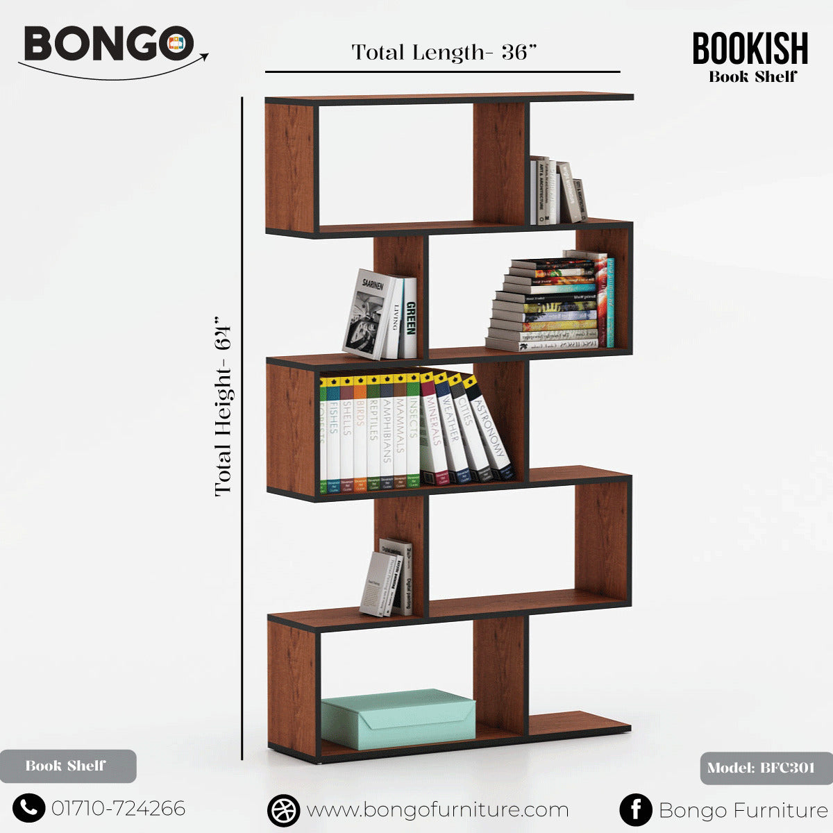 Bookish Shelf - BFC301