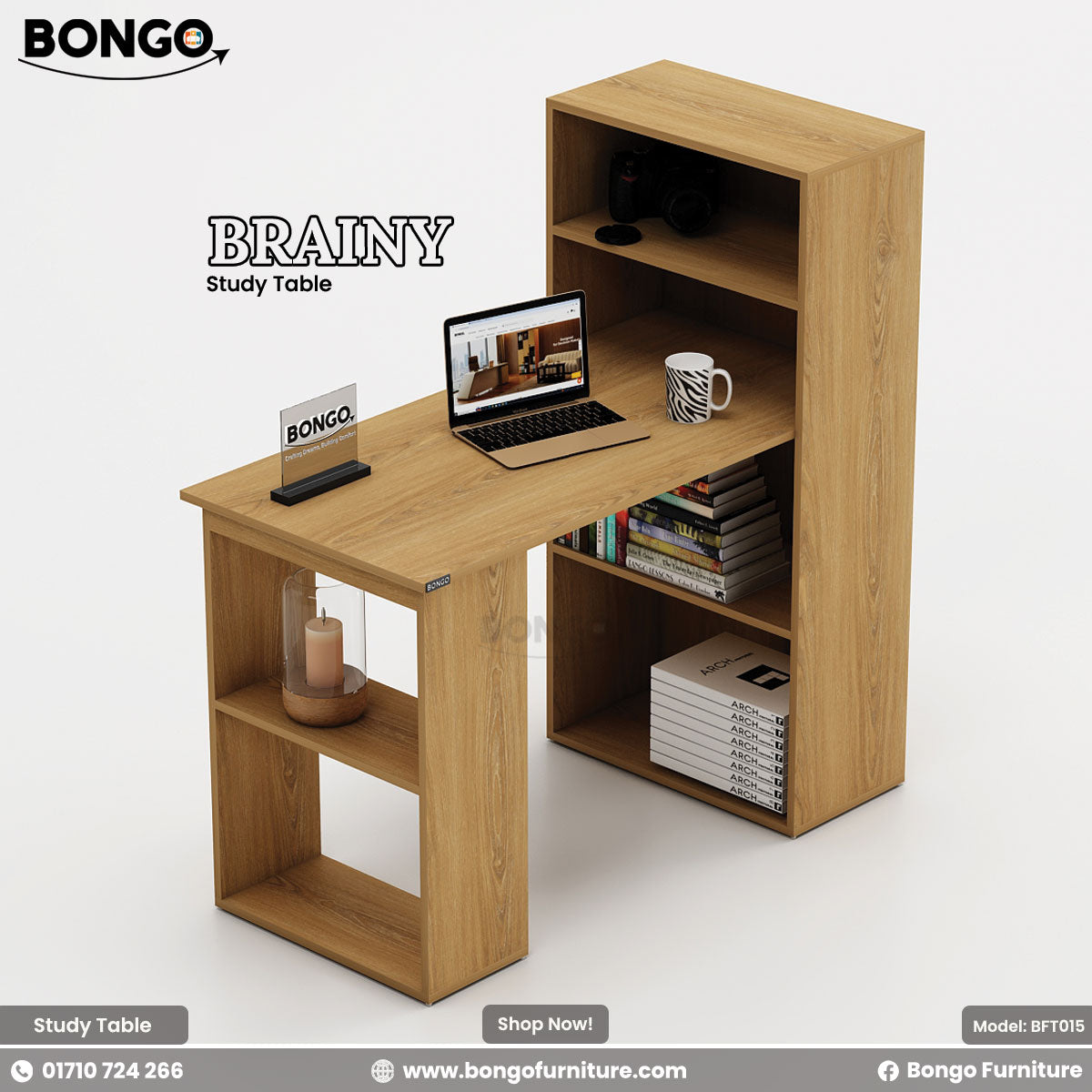 Brainy - Study Table | BFT015
