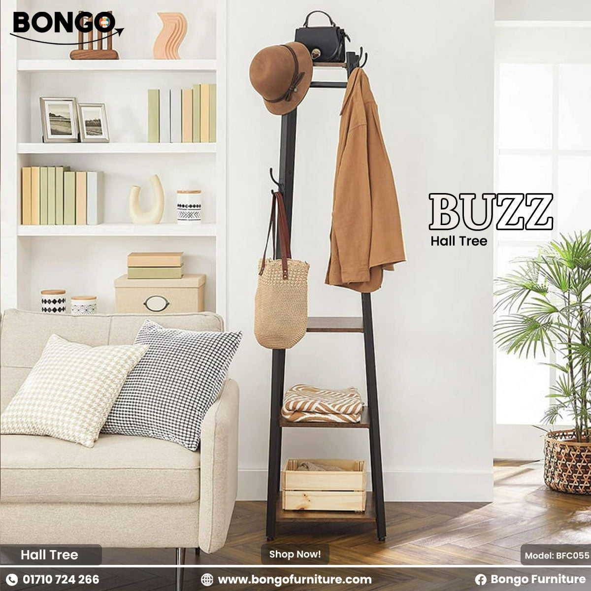Buzz - Hall Tree | BFC055