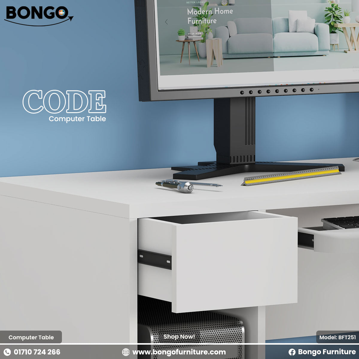 Code - Computer Table | BFT251
