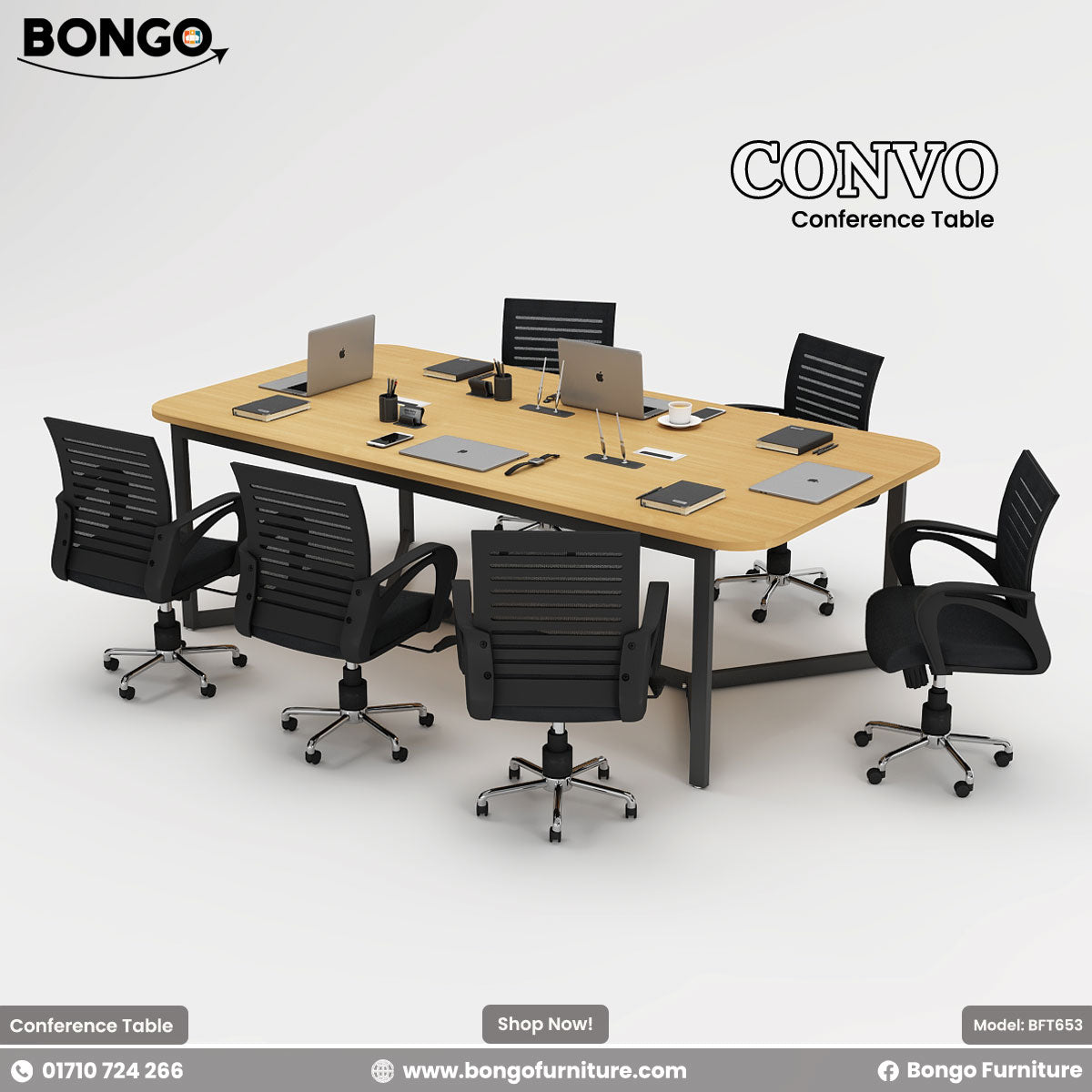 Convo Conference Table - BFT653