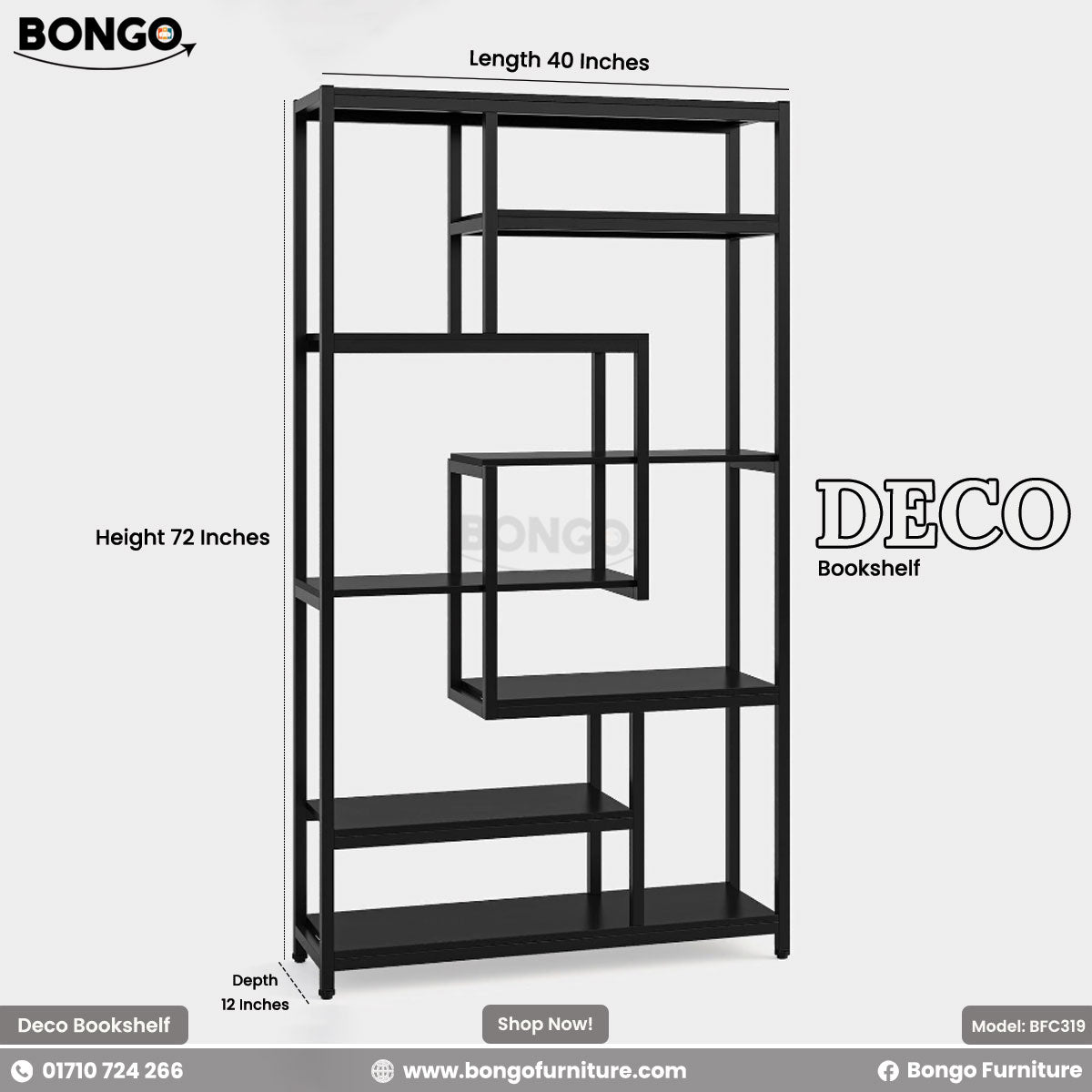 Deco - Bookshelf | BFC319