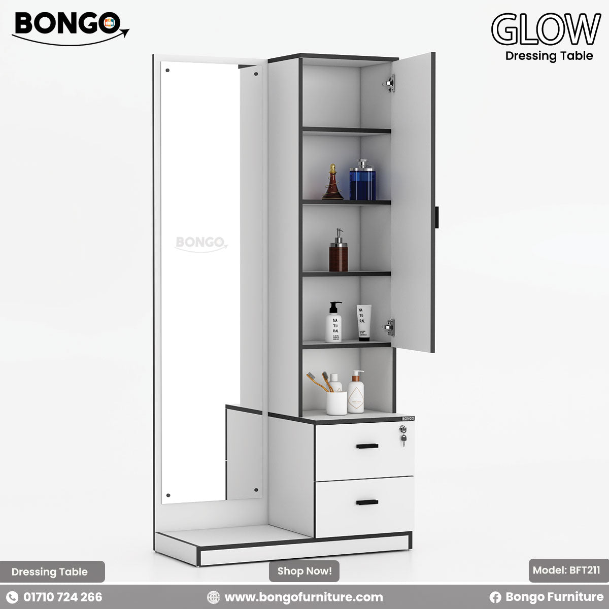 Glow Dressing Table - BFT211