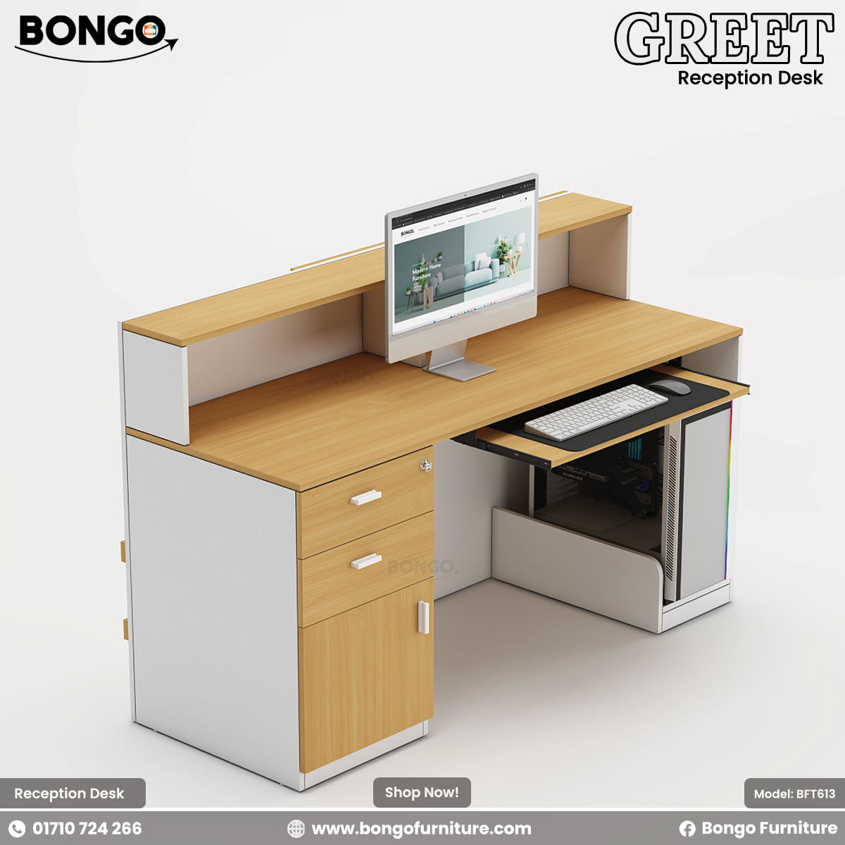 Greet Reception Desk - BFT613