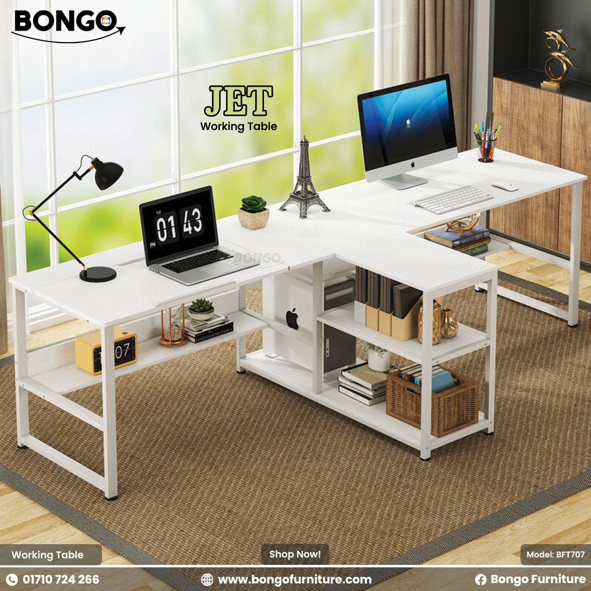 Jet Working Desk - BFT707