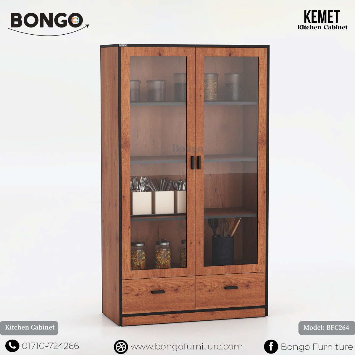 Kemet- Kitchen Cabinet | BFC264