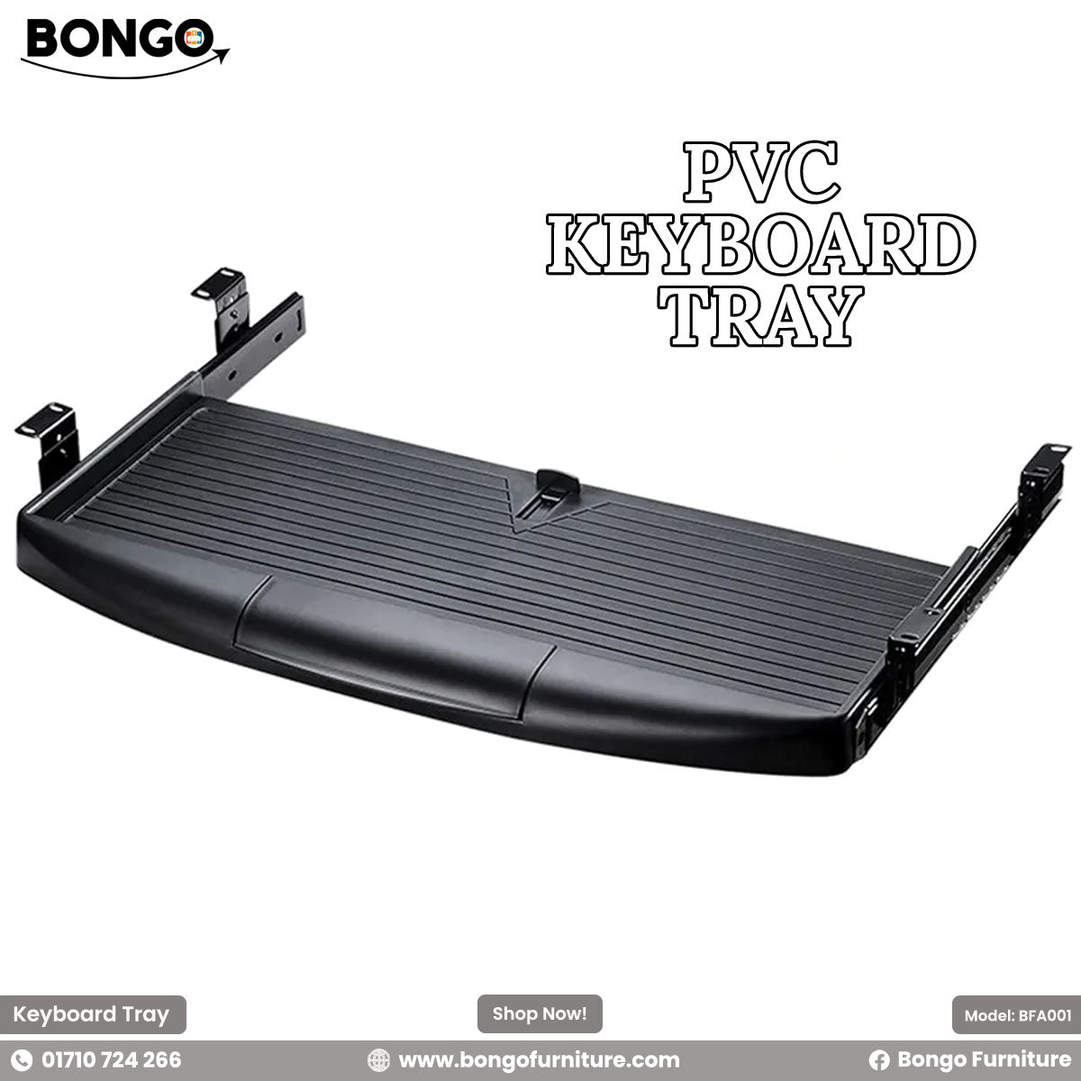 PVC Keyboard Tray - BFA001