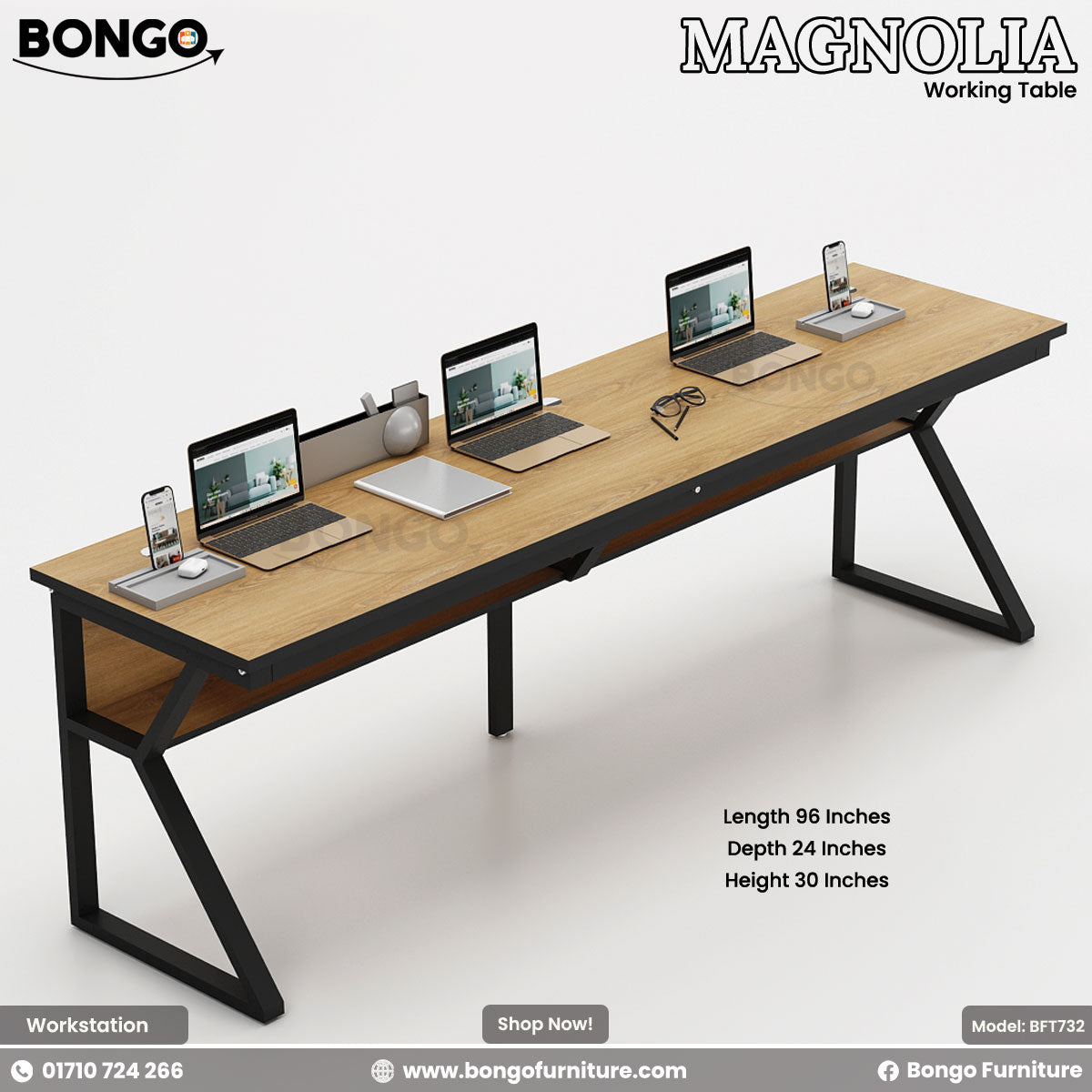 Magnolia - Working Table | BFT732