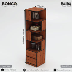 Maurya- Corner Shelf | BFC208